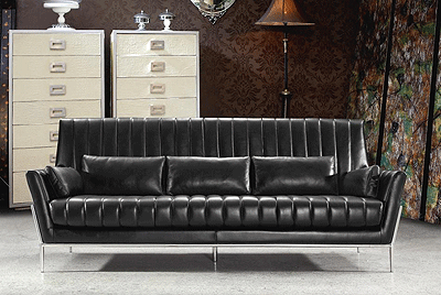 Modern black sofa set HE-721