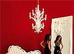 Red Chandelier Glamour 005