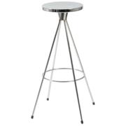 Caroline Swivel Bar Stool Chrome Chrome