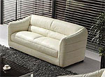 Beige leather sofa set VG71