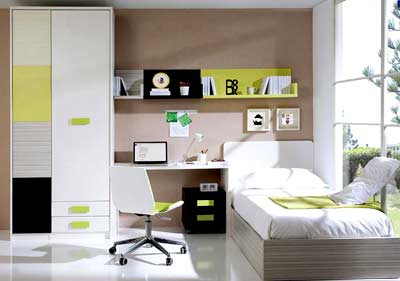 EF-01 Contemporary Twin bedroom
