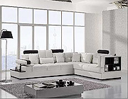 VG 17 Modern Leather Sectional Sofa 