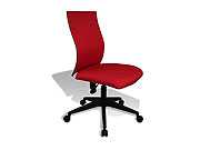 Modern Red Office Chair Kaja by Jesper