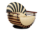 Swivel Lounge arm chair Luxor by Pacific Green