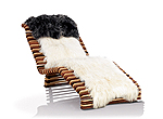 Swivel Lounge arm chair Luxor by Pacific Green