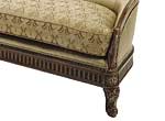 BT 076 Traditional Chaise Lounge in Walnut