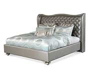 Hollywood Swank Creamy Pearl Platform Bed by AICO