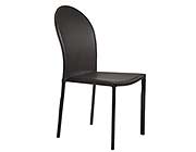 Modern Chair EStyle 672 in Dark Brown