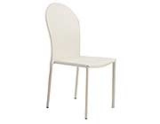 Modern Chair EStyle 672 in Dark Brown