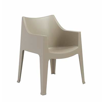 Modern Stacking chair EStyle 809 in Gray