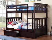 Espresso Bunk Bed W 051