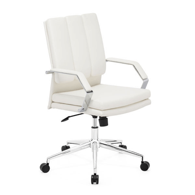 Modern Office Chair in White Z325