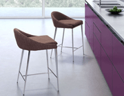 Modern Counter Chair Z335 in Pea