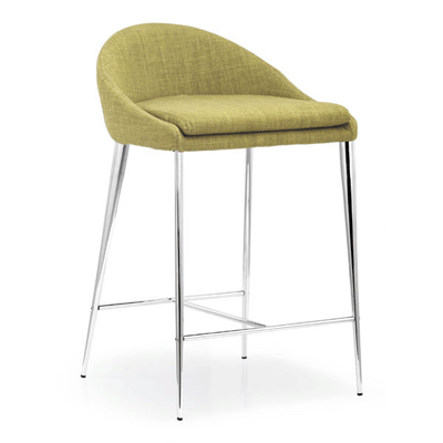 Modern Counter Chair Z335 in Pea