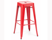 Stylish Bar Stool Z109 in Red