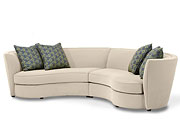 Custom Curved Shape Sofa Avelle 232