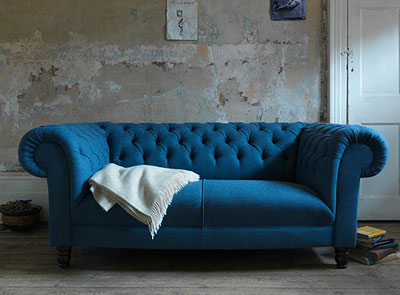 Blue Custom Sofa Avelle 050