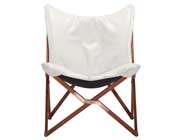 Black Leatherette Lounge Chair Z067