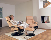 Fjords Alfa reclining chair by Hjellegjerde