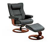 Fjords Regent Top Grain Leather Recliner