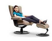 Fjords Regent Top Grain Leather Recliner