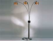 Modern Floor Lamp with parchment shades NL472