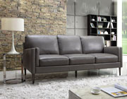 Grey Leather Sofa Collection