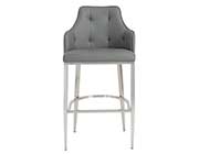 Aaron Leatherette Bar Stool