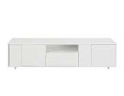 Contemporary White TV Stand Carlo