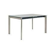 Extendible glass dining table Eamon