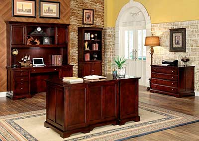 Transitional Cherry Office desk FA207