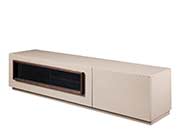 Taupe high gloss TV unit SJ112