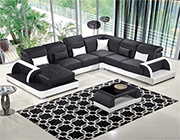 Modern Leather Sectional AA11