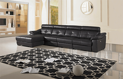 Modern Leather Sectional AA75