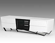White high gloss TV Stand VG 102