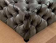 Contemporary Button Tufted Ottoman FA79