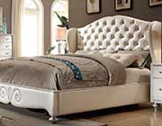 Diamond Tufted Pearl bed MF708