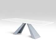 Modern Grey High Gloss Dining Table VG958