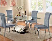 Black Glass Dining Table CO071