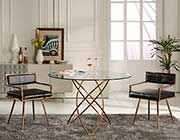 Clear Glass Dining table VG737