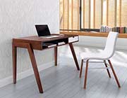 Walnut Modern Desk Z054