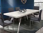 3D Marble Finish Dining Table DS Carina