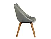 Leatherette Side Chair 2 pcs Set Estyle Cary