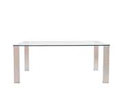 Glass Top Dining table Estyle 700