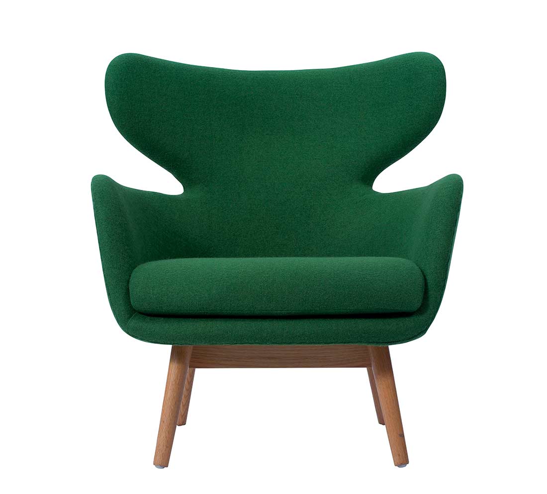 Forest Green Fabric Accent Chair NP 003 Accent Seating