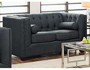 Charcoal Fabric Sofa CO 901