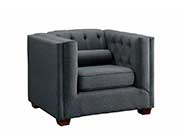 Charcoal Fabric Sofa CO 901