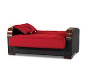 Prada Sofa Full Size Sleeper in Red