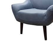 Navy blue Accent Chair DS Sibald