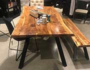 Wood Top Dining Table MS Riza